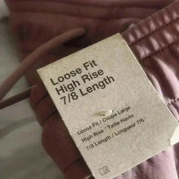 Nike DRI-FIT technology loose fit 7/8 length HIGH RISE NWT - Picture 11 of 14